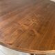 Vintage extendable wooden table from the 50s with independent extension