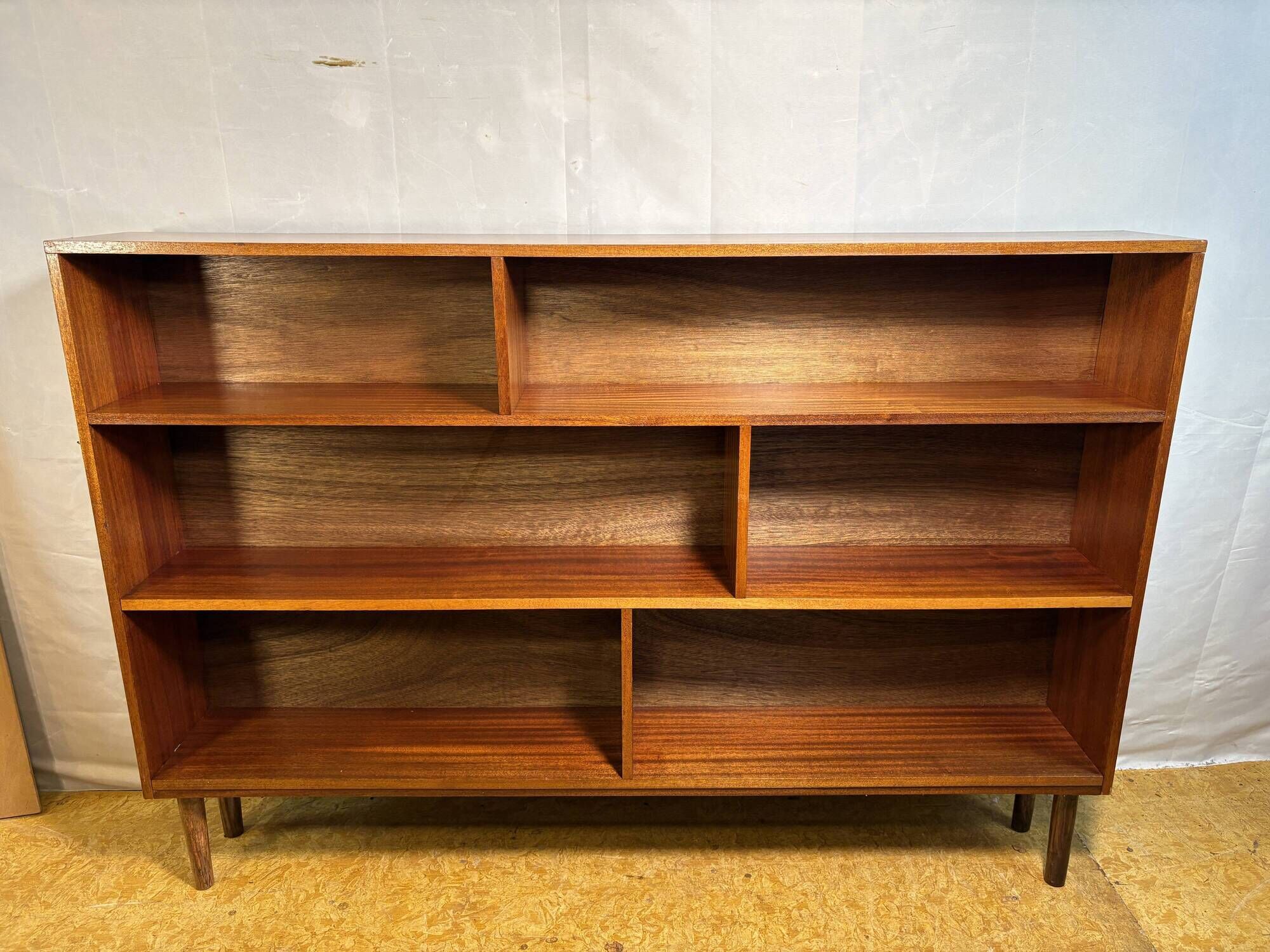 Mid Century Vintage Retro Danish Scandinavian Design Teak Bookcase 1960