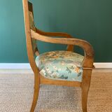 Suite of three antique armchairs