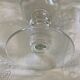 Baccarat 10 white wine glasses, Renaissance model, around 1900.