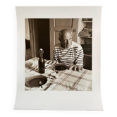 Robert Doisneau d'après (1912-1944), Les Pains de Picasso, Vallauris 1952, Copyright Robert Doisneau/ Gamma Rapho, Sucession Picasso/VG Bild, KunstbBonn 1998, Imprimé en Allemagne