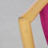 4x danish daning chair in velvet by k. høffer-larsen