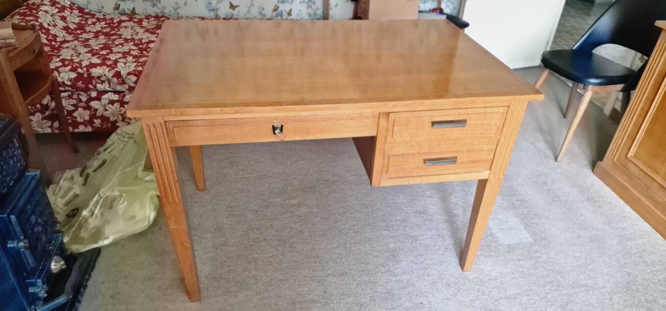 Oak desk 1960
