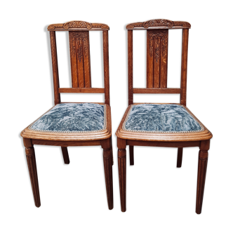 Lot 2 art deco chairs