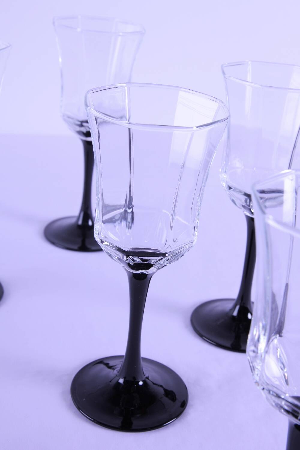6 Arcoroc wine glasses for Esso