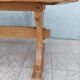 Solid pine farmhouse table