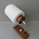 Scandinavian wall lamp in teak and opaline, 1970s