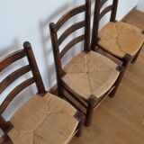 3 mulched chairs Georges Robert