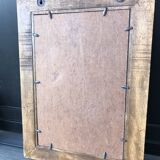 Mirror wood and fittings