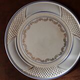 Plat  porcelaine  opaque  S A