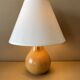 Petite lampe en bois tourné