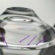Design art glass ashtray by Kosta