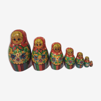 Ancient Russian dolls Matriochkas