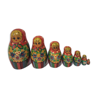 Ancient Russian dolls Matriochkas