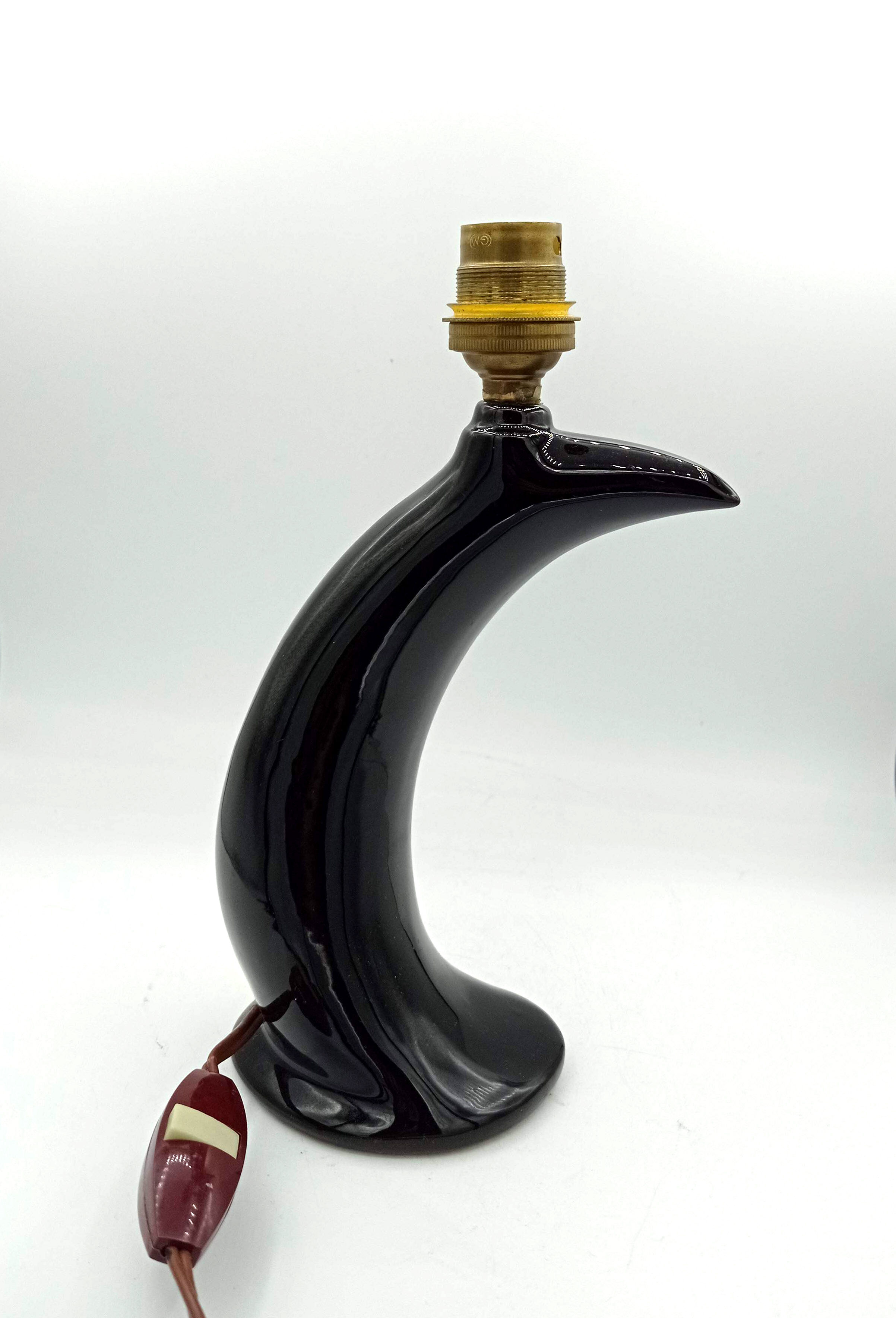 Ceramic lamp 1960 - gold