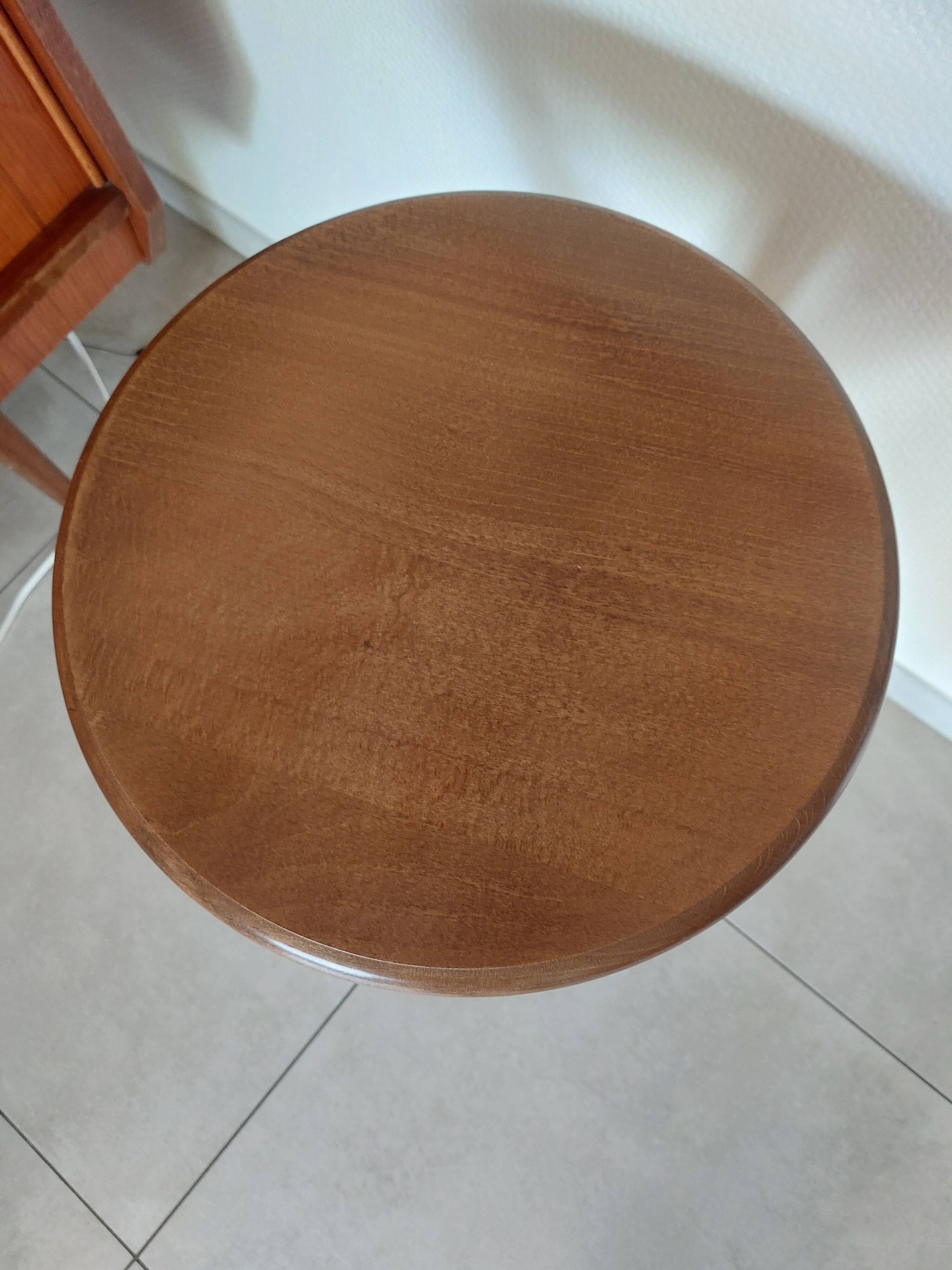 small round side table, end table