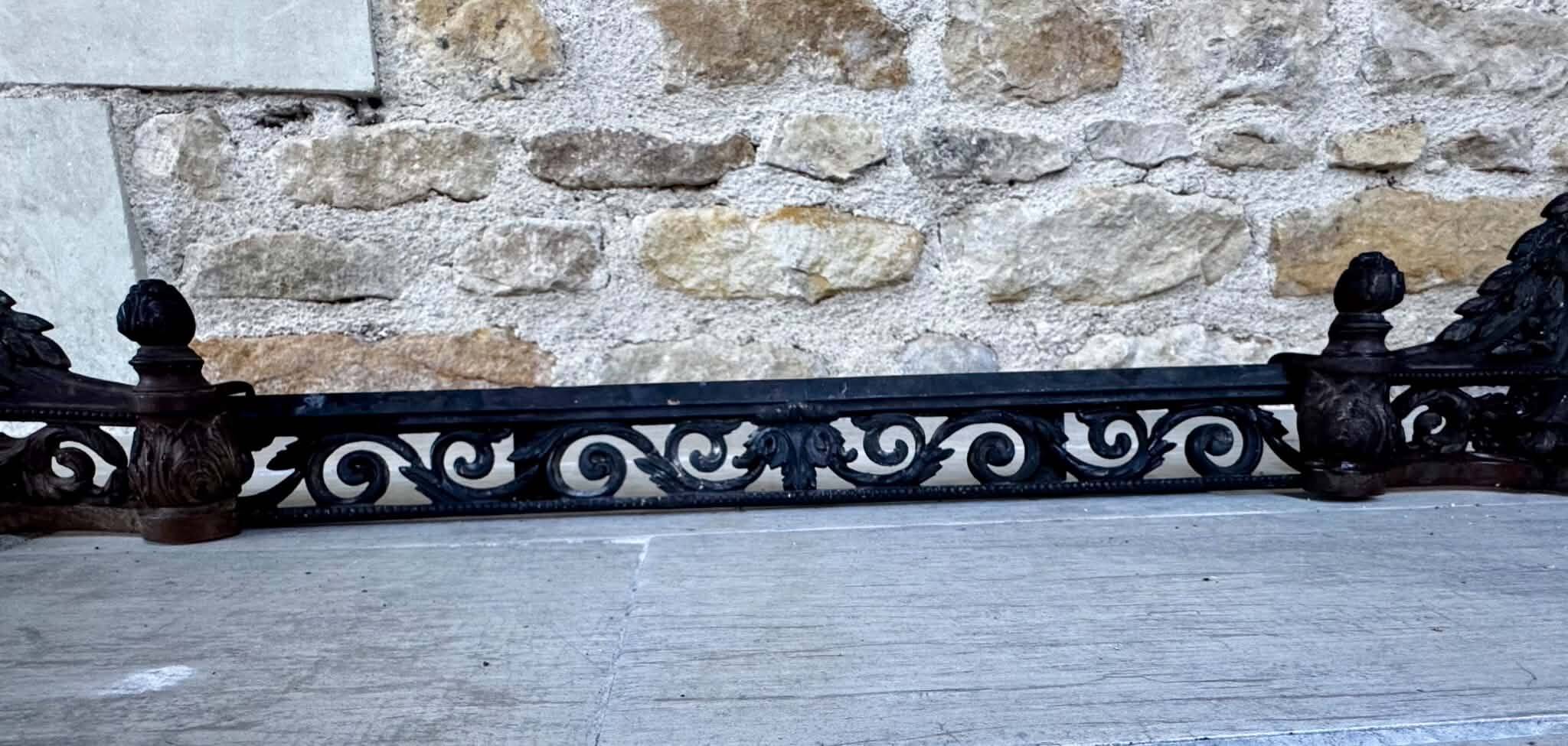 Large fireplace mantel from the Napoleonic III period.