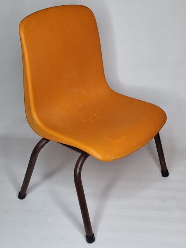 Chaise d'écolier vintage Grosfillex, années 60-70