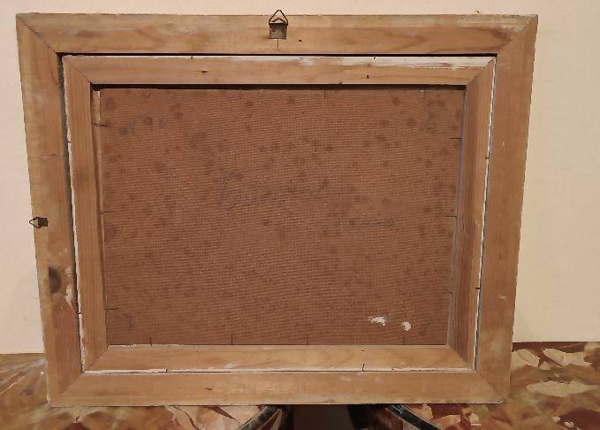 Landscape painting by Gino Romiti (Livorno 1881-1967)