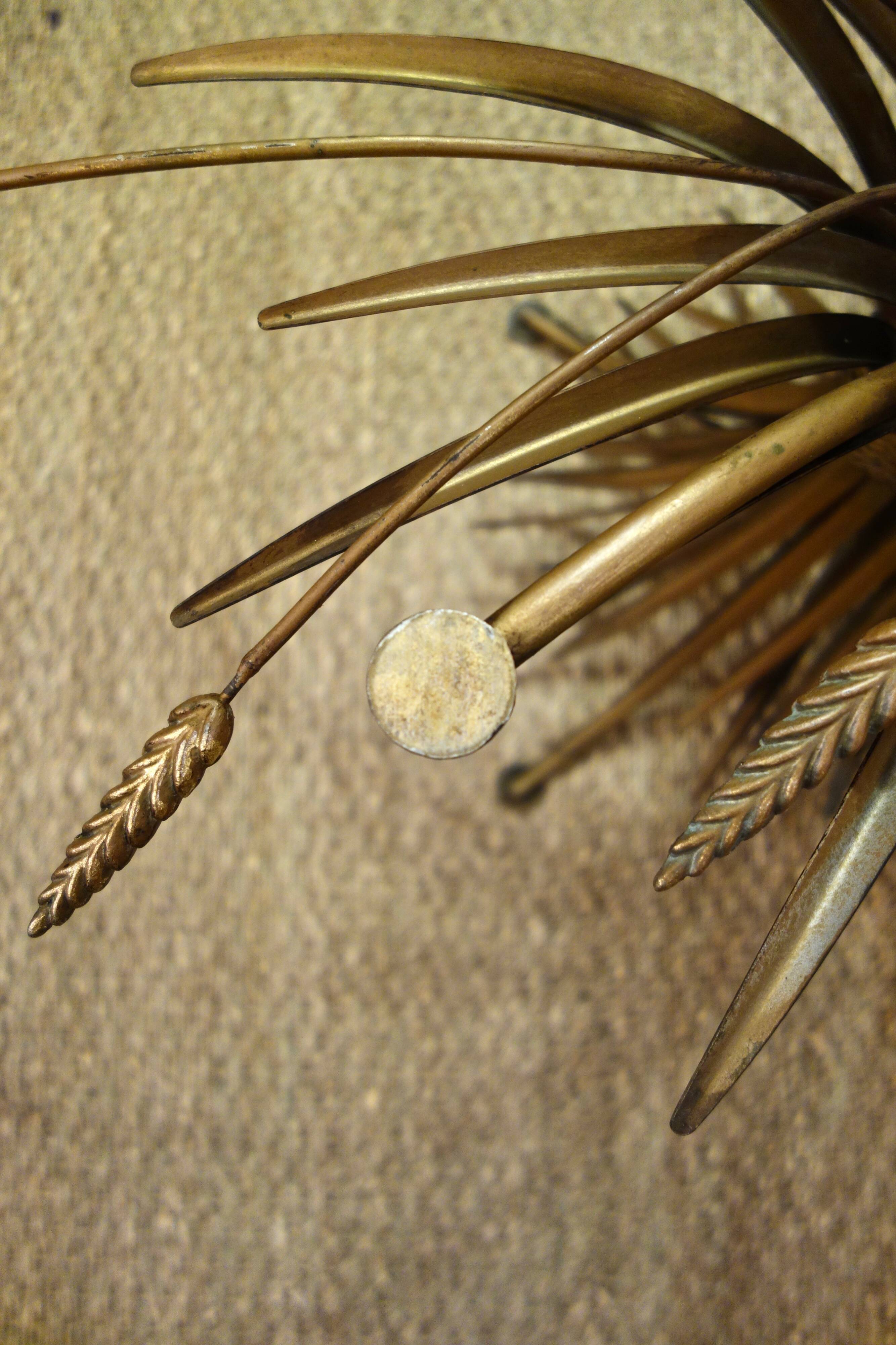 Chanel coco "wheat gerbe" coffee table from the 1950s