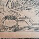 Old map of Paris by Melchior Tavernier