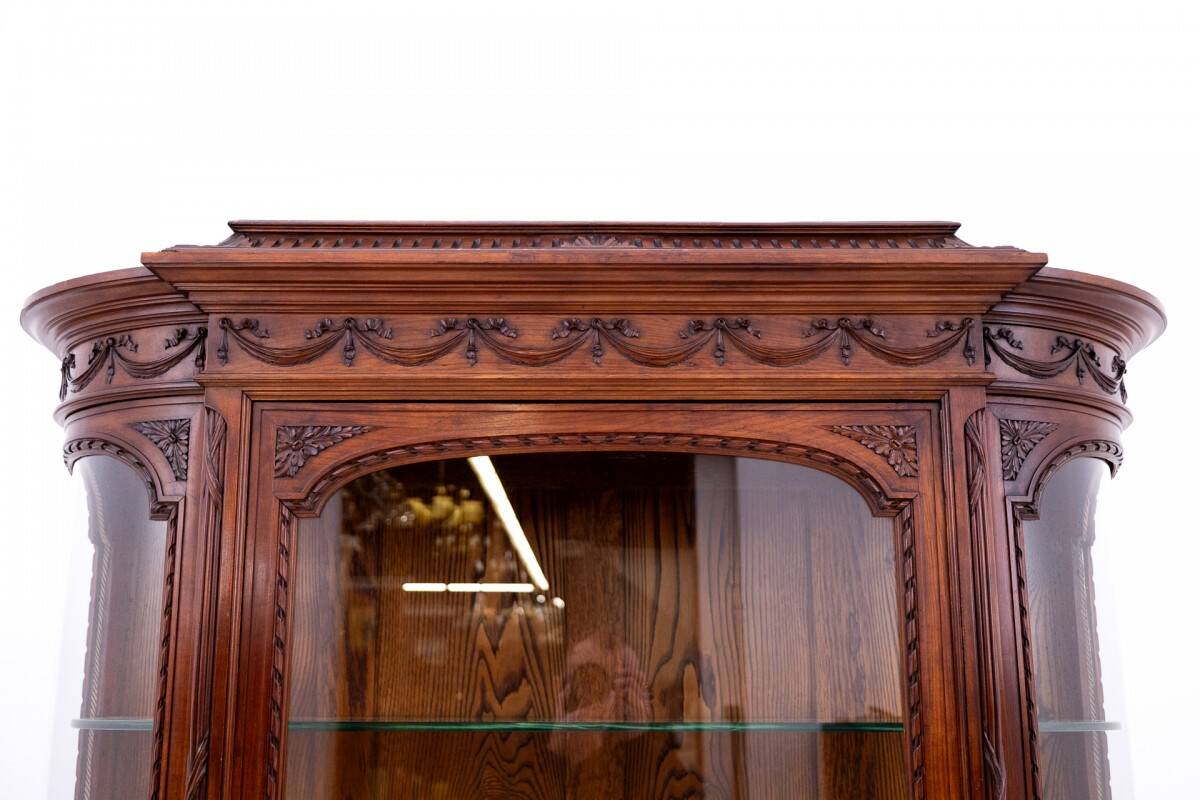 Louis XVI style display cabinet, France, around 1880.