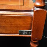 Bedside table solid varnished cherry - marway brand
