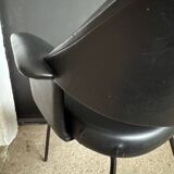 Black armchair from the 1950s