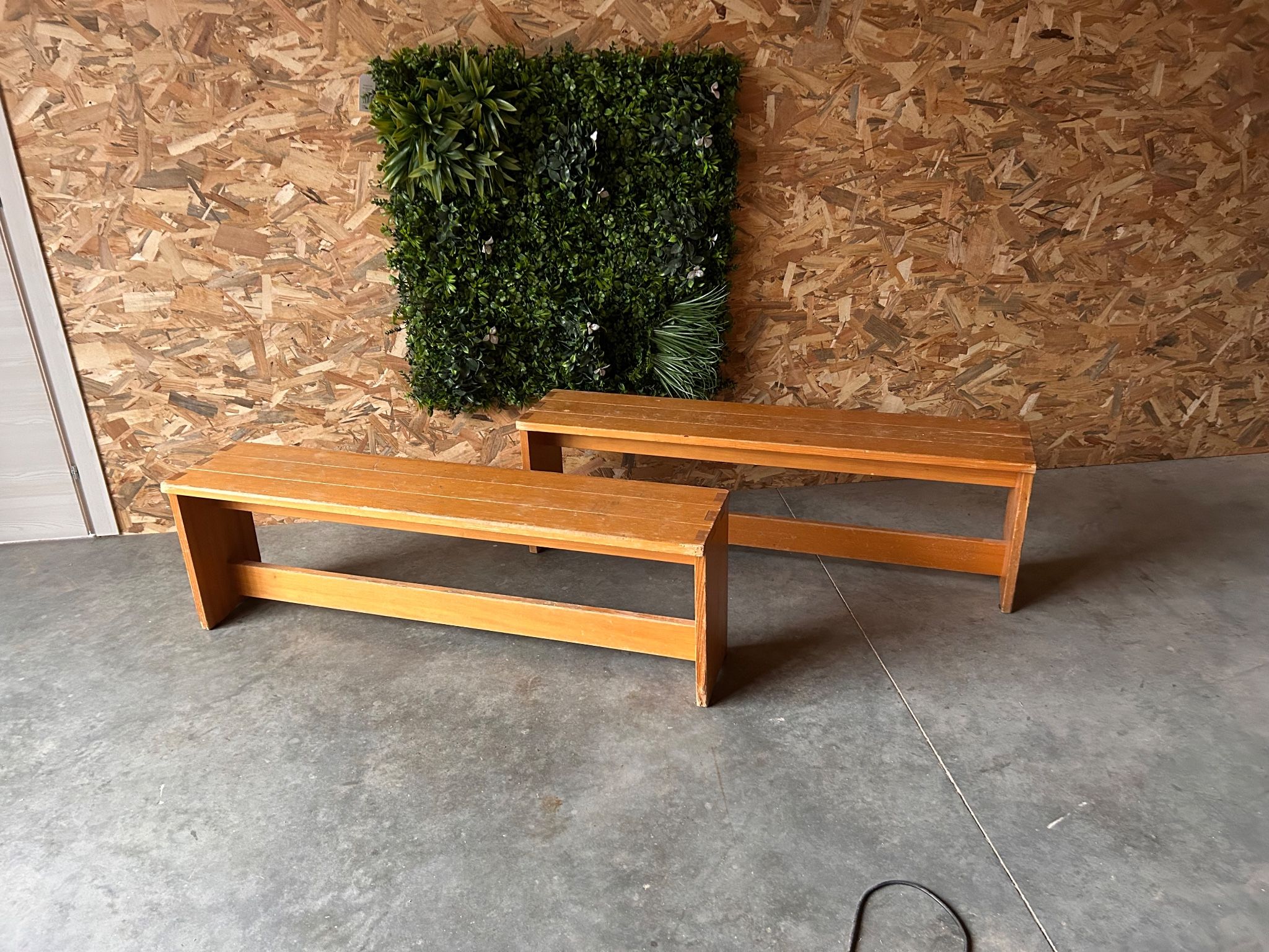 pair of benches the arcs house regain