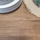 Monastery table with extension solid oak wood