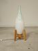Lampe de table Drevo Humpolec opaline verte type 107/S