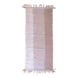 Beige Kilim Rug - 255 x 105 cm