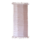 Beige Kilim Rug - 255 x 105 cm