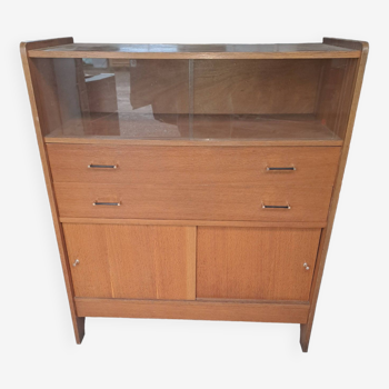 Vintage display chest of drawers