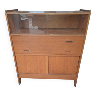 Vintage display chest of drawers