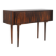 Cabinet danois en palissandre avec portes coulissantes par Max A. Rasmussen, années 1960.