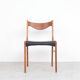 Teak and leather chairs by Arne Wahl Iversen for Glyngøre Stolefabrik, 1960