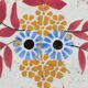Antique ceramic plate from Laveno, Italy, late 20th century.