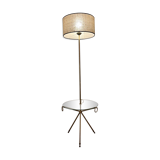 Brass and glass floor lamp 60s