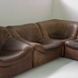 Vintage De Sede DS-46 Modular Sofa + Armchair with Footstool – Year