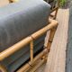 Paire de fauteuils en rotin vintage