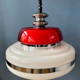 Massive suspension lamp of the space age