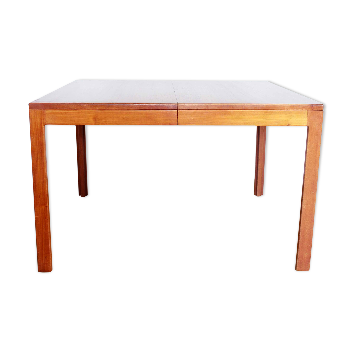 Table scandinave extensible en teck 4 à 10 personnes