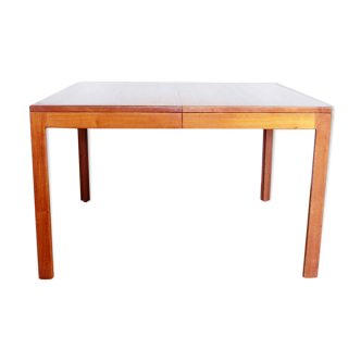 Scandinavian table expandable in teak 4 to 10 people