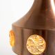 Swedish metal and glass pendant lamp, 1960s/70s