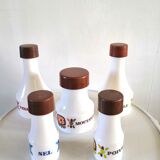 Set condiment service MOBIL design 70s