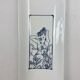 Vintage Mid-Century Ring Dish, Porcelain Tray featuring Alphonse Mucha’s "Amethyst"