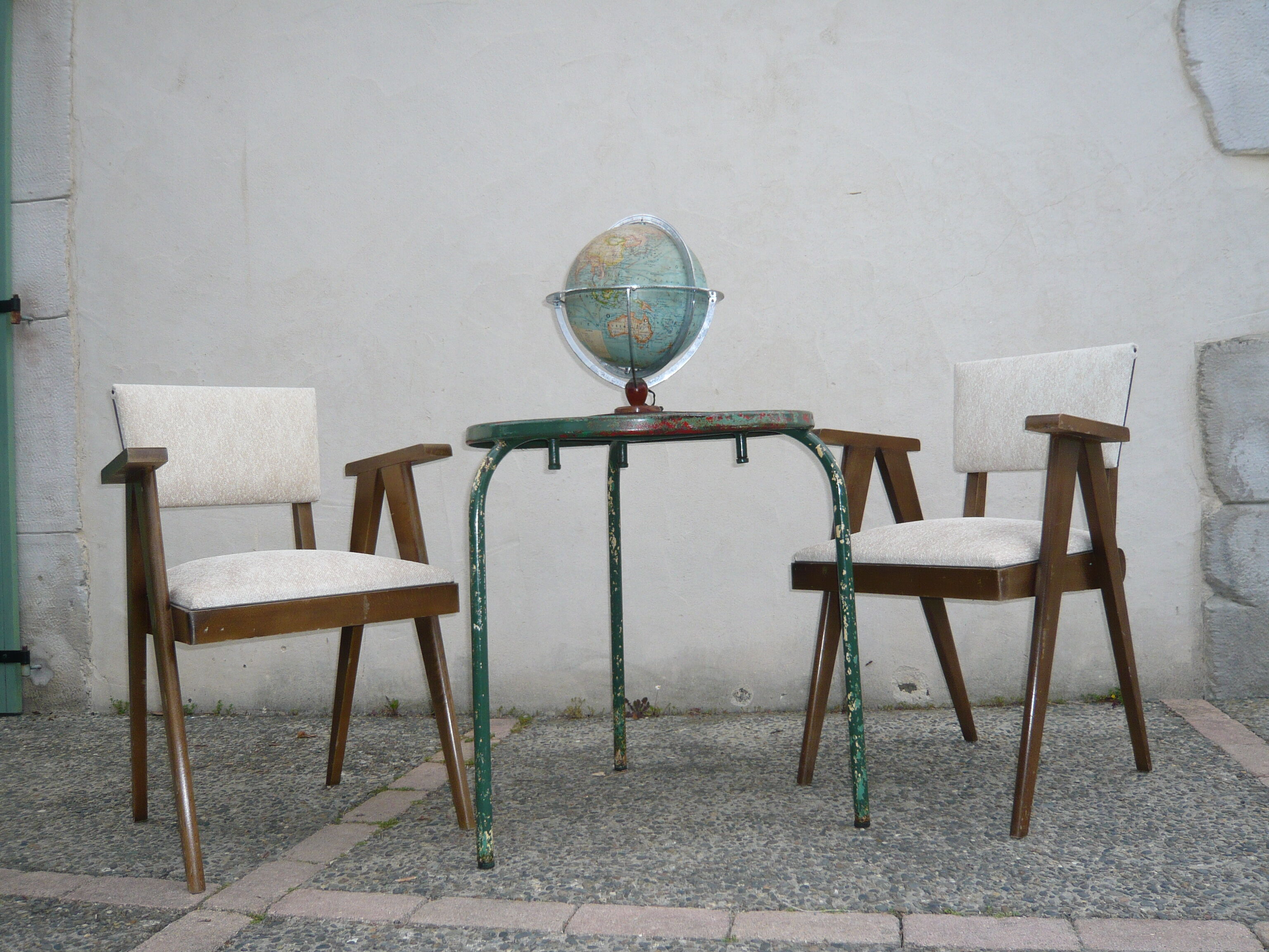 Fauteuils bridges vintages