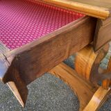 Louis Philippe Biedermeier console circa 1850 walnut