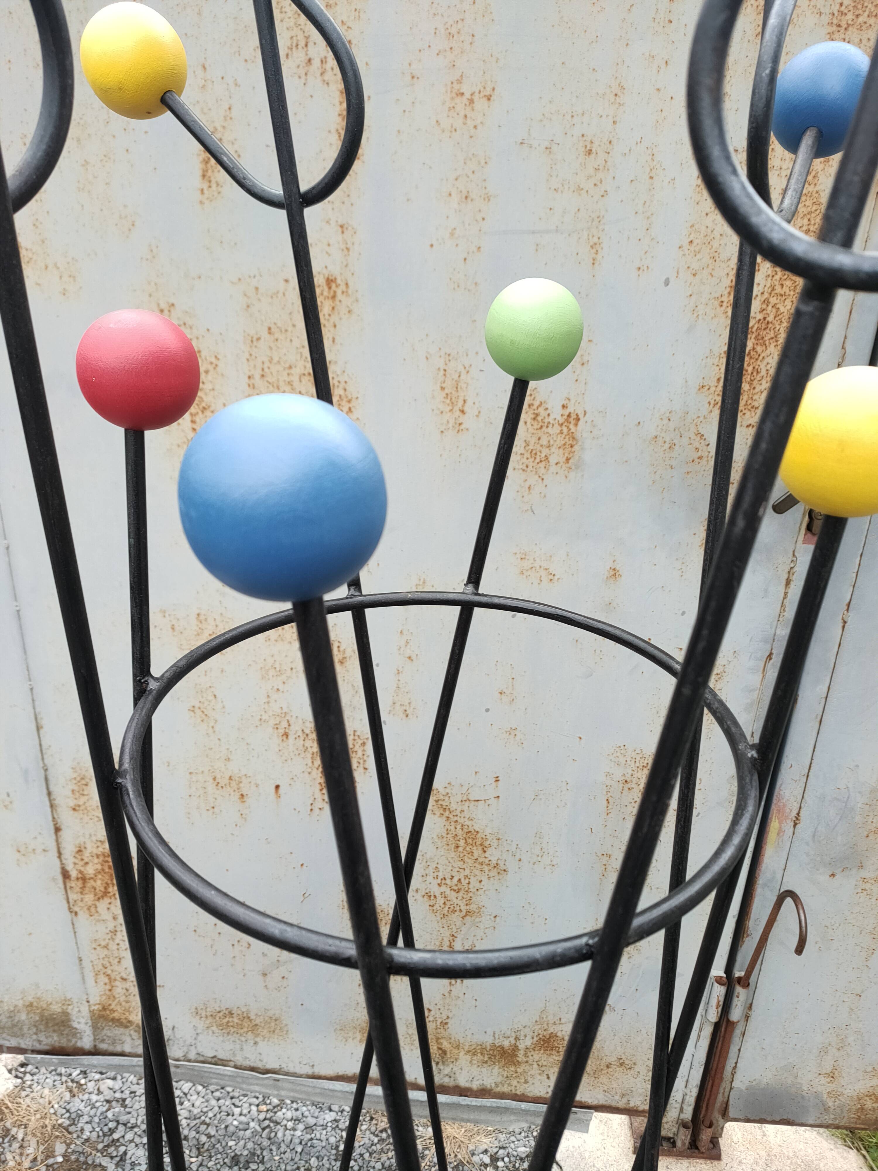 vintage treble clef coat rack